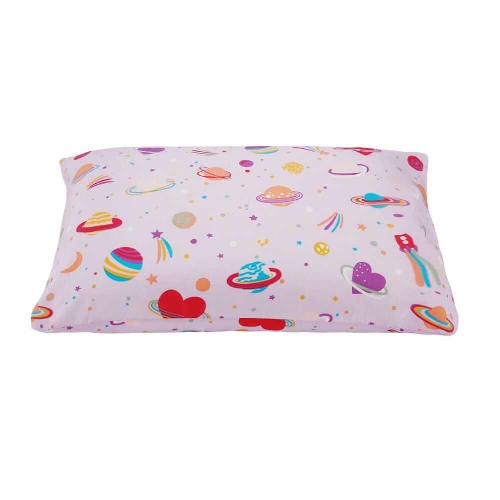 Fronha Avulsa Infantil Microfibra Havan Kids 1 Pç - Galaxy Girl Rosa