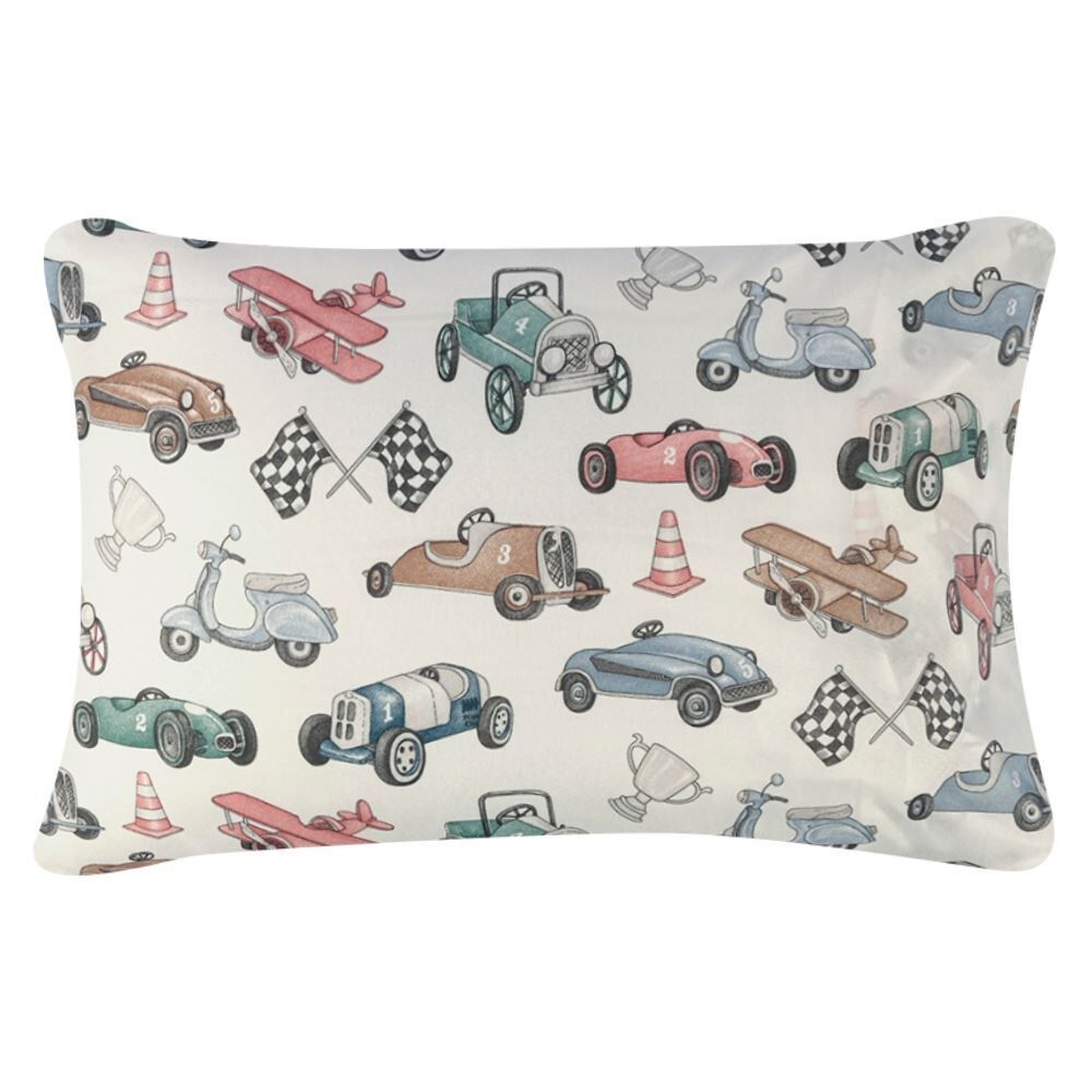 Fronha Avulsa Infantil Microfibra Havan Kids 1 Peça - Race Cars