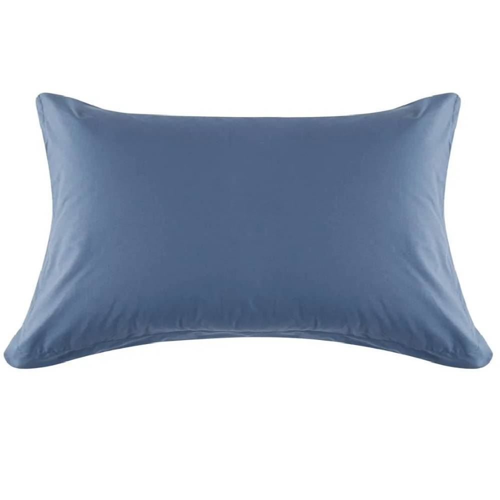 Fronha King 50X90 Cm Buona Fortuna - Azul Índigo