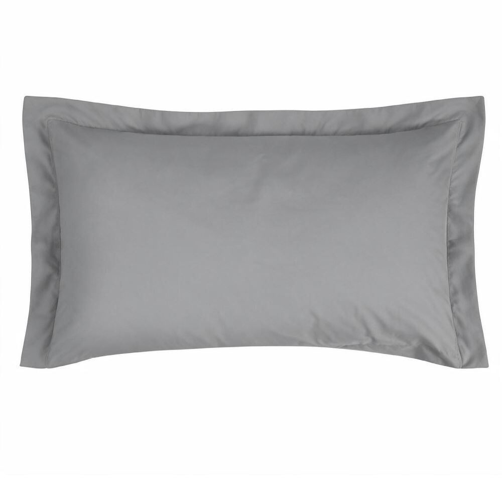 Fronha King 50X90 cm Buona Fortuna - Cinza Prata Liso