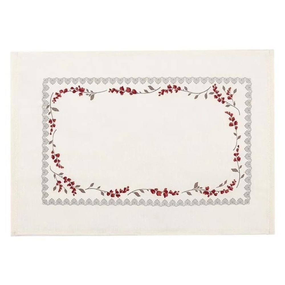 Fundo de Prato 45 X 31 cm Clean Athenas Döhler - Buque Vintage