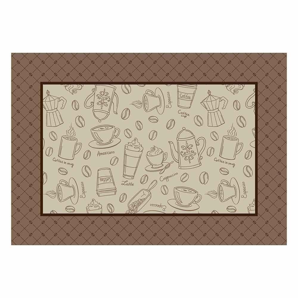 Fundo de Prato 45 X 31 cm Clean Athenas Döhler - Desenho Café
