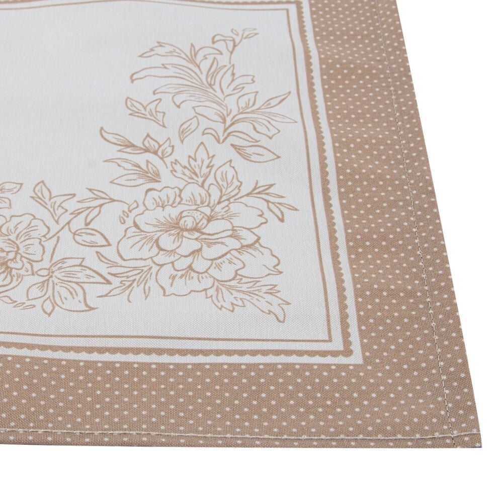 Fundo de Prato Retangular 45X31cm Clean Athenas Döhler - Serena