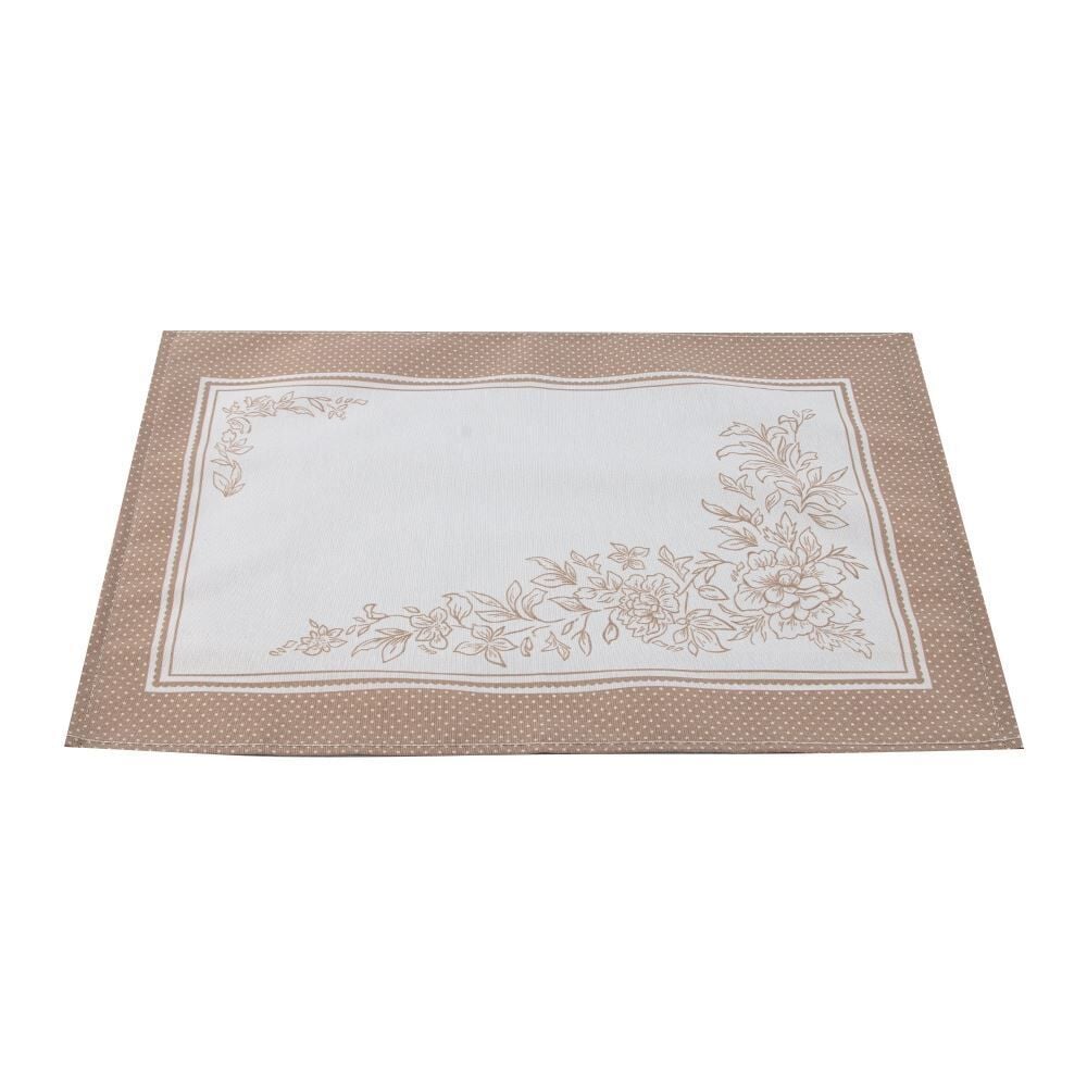 Fundo de Prato Retangular 45X31cm Clean Athenas Döhler - Serena
