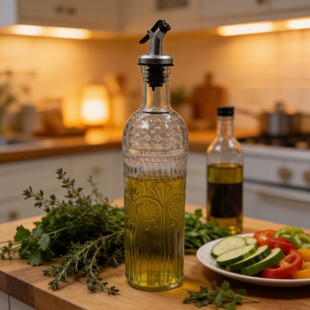 Galheteiro de Vidro com 2 Bicos 500Ml Havan Casa