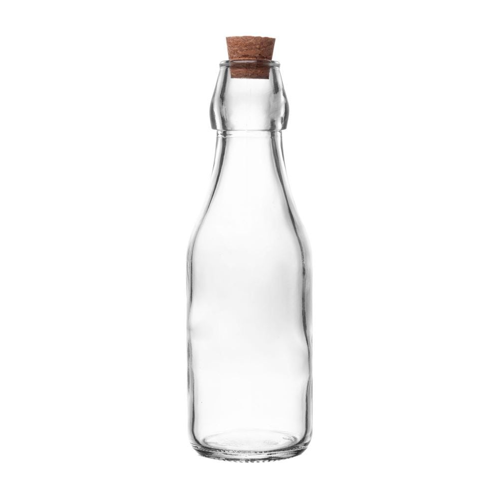 Galheteiro De Vidro Com Tampa De Cortiça Olivetto 260Ml Lyor