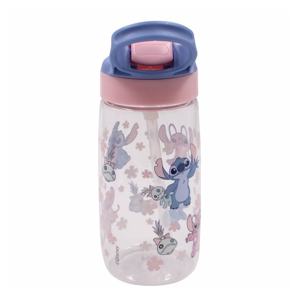Garrafa de Água Disney Stitch e Angel Havan Casa - 500ml