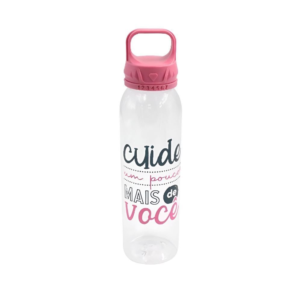 Garrafa De Água Estampada Havan Casa 650Ml - Rosa