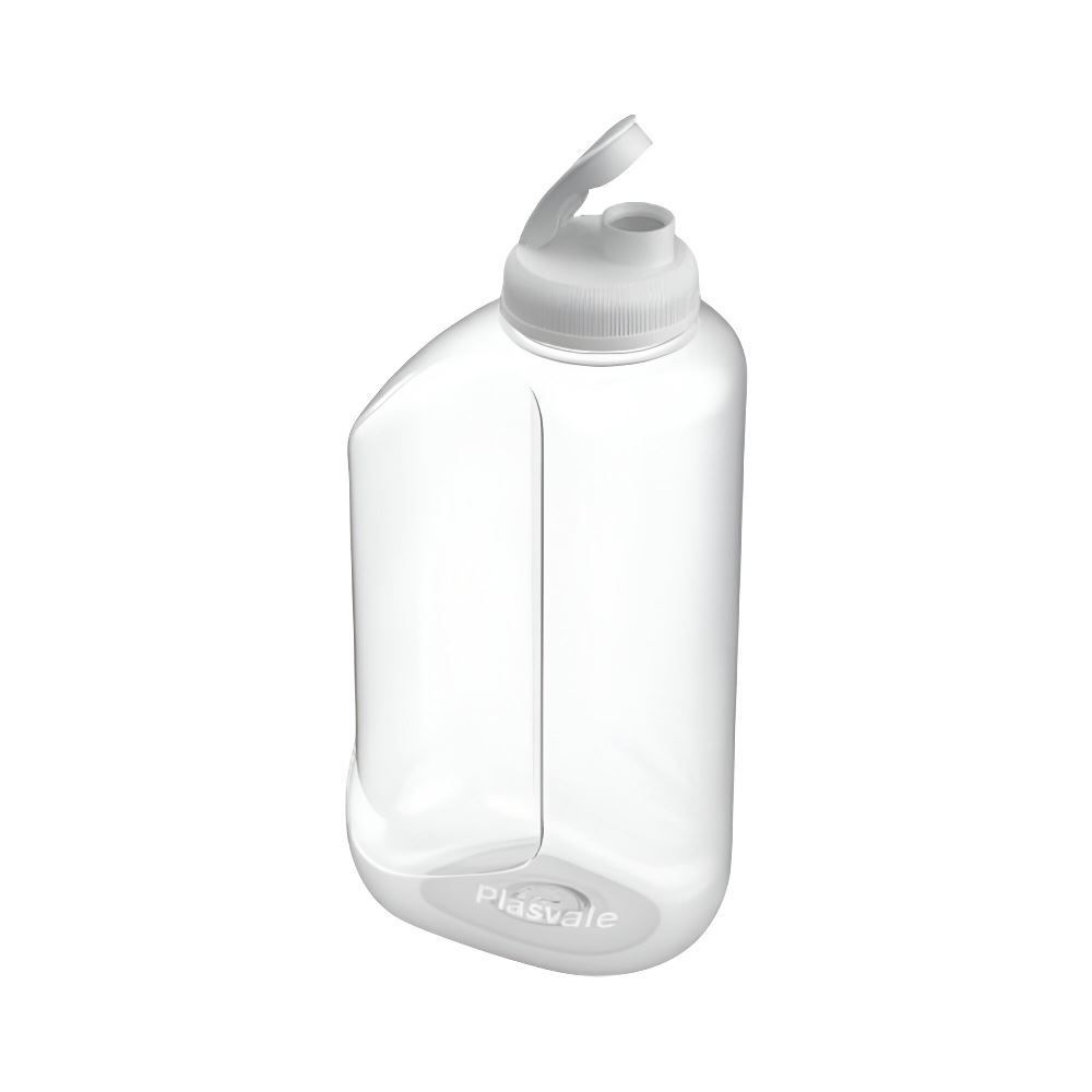 Garrafa de Água para Geladeira Plasvale 1,5 Litros - Branco