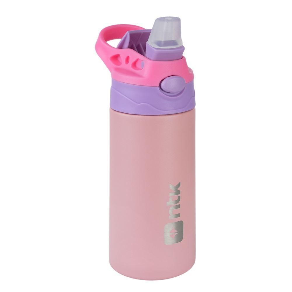 Garrafa Squeeze 350Ml Isomax Kids Nautika - Rosa