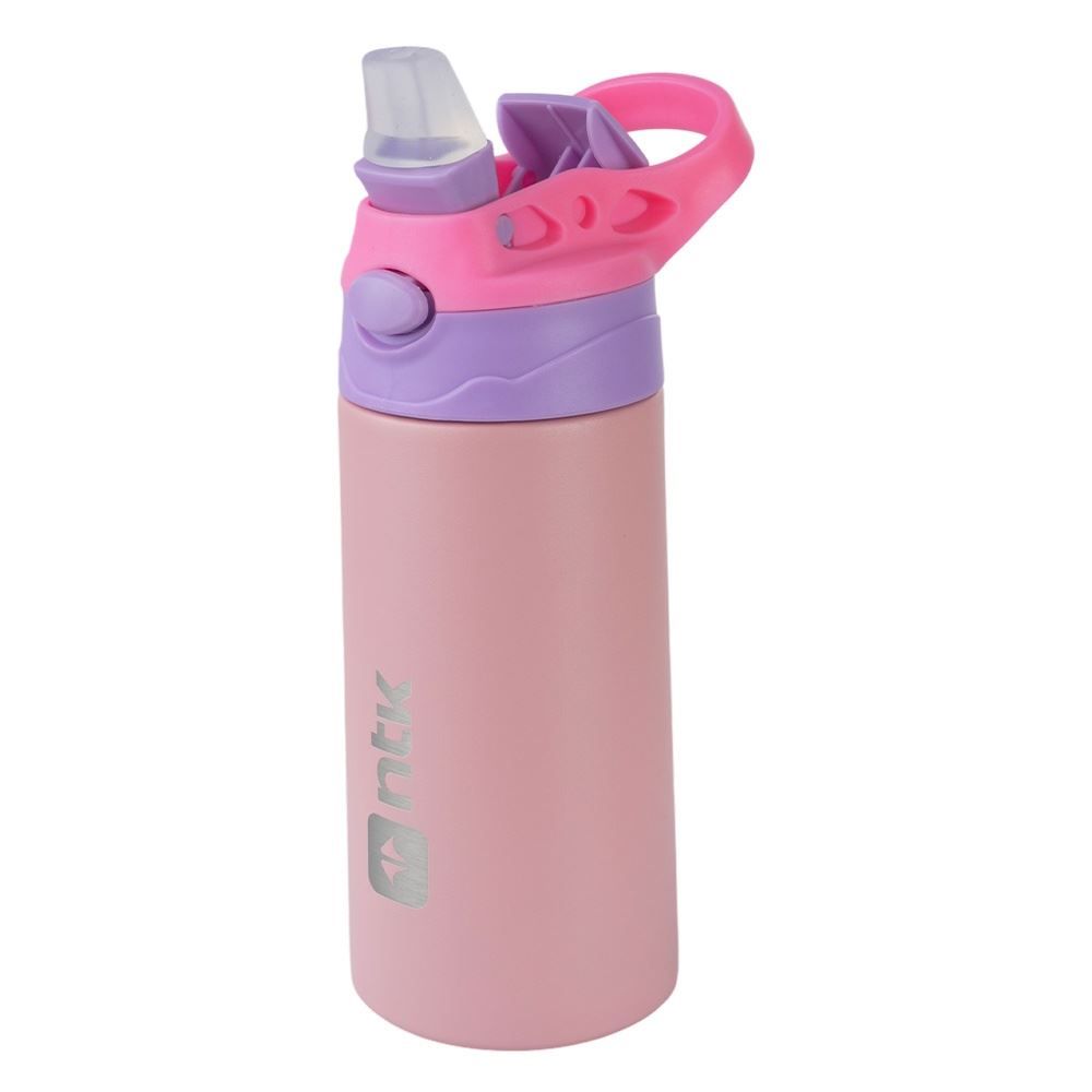 Garrafa Squeeze 350Ml Isomax Kids Nautika - Rosa