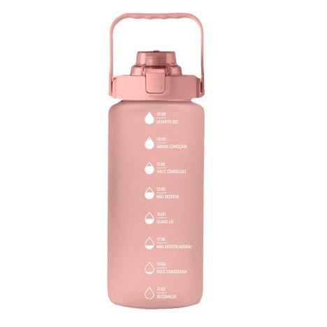 Garrafa Squeeze C/ Marcadores 2L - ROSA CLARO