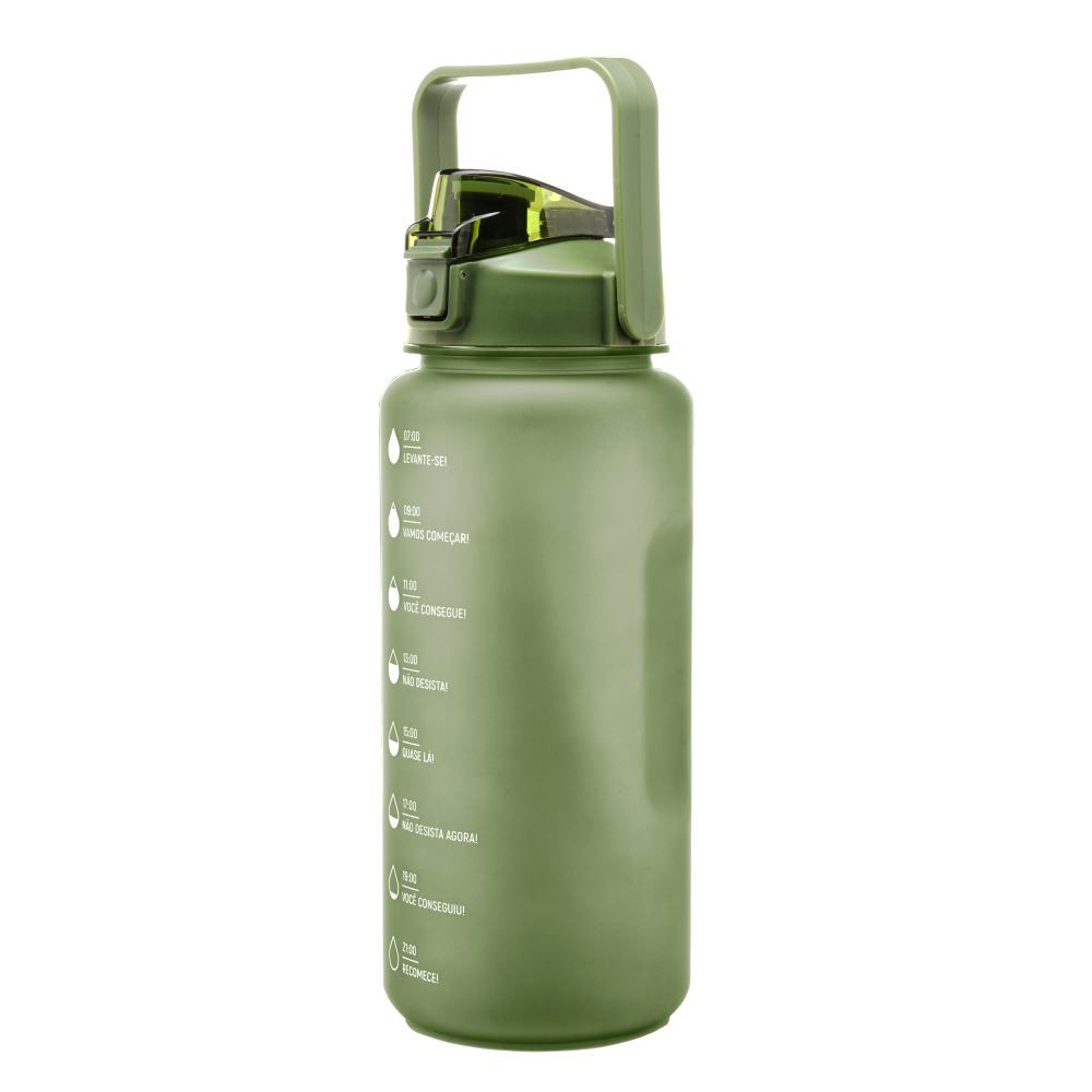 Garrafa Squeeze C/ Marcadores 2L - VERDE