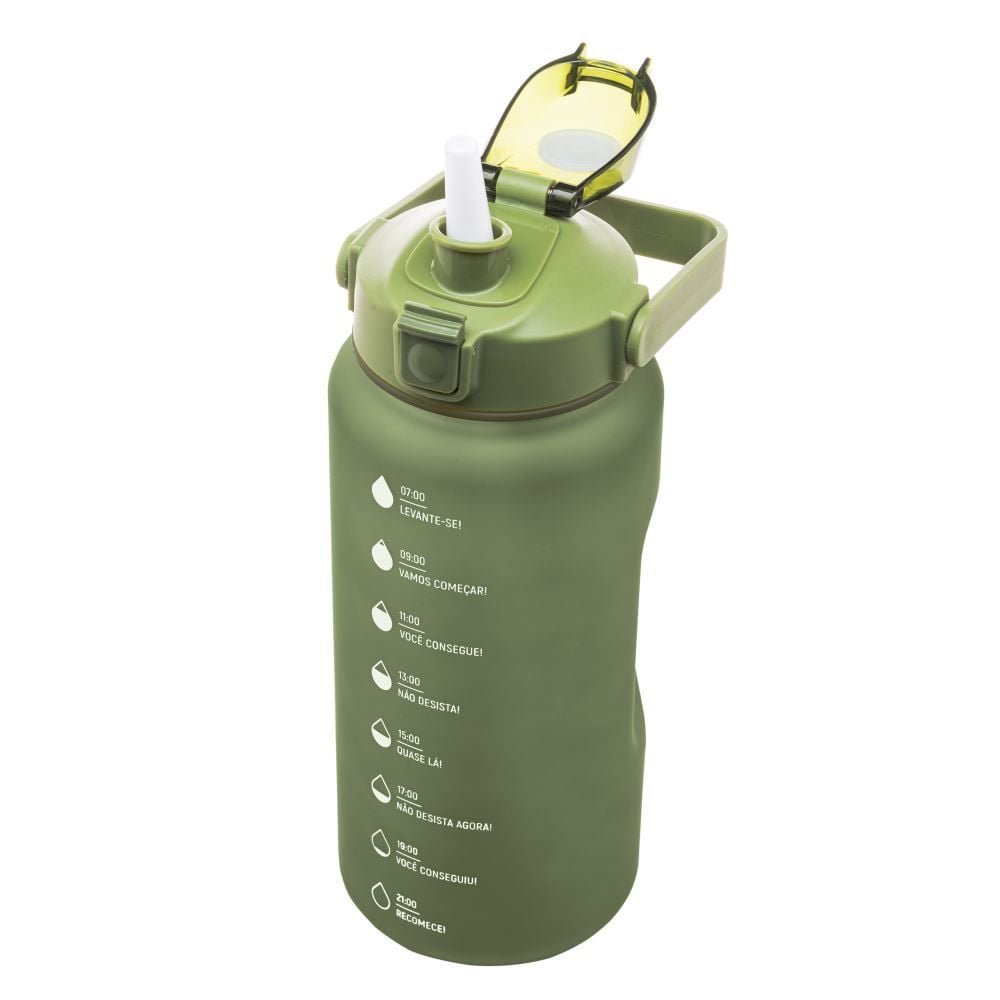 Garrafa Squeeze C/ Marcadores 2L - VERDE