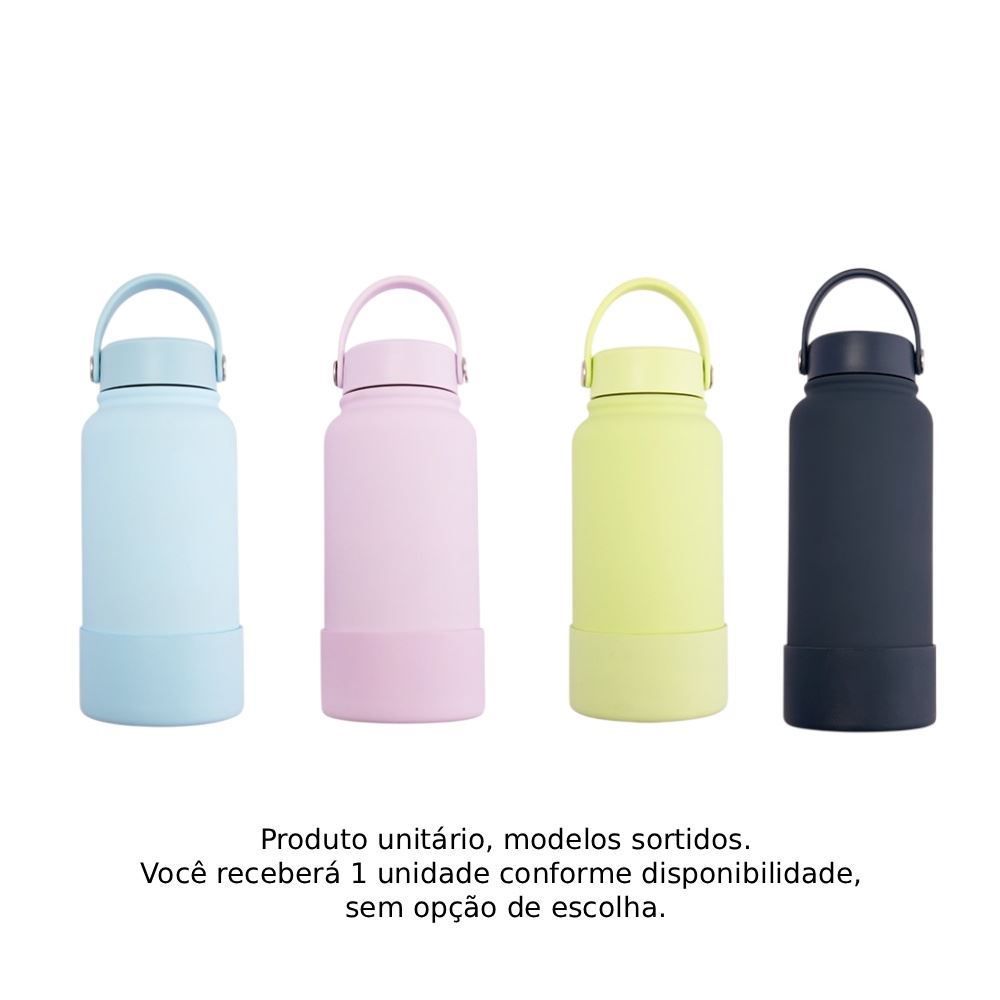 Garrafa Squeeze Térmica 850Ml Flashgoods - Sortido