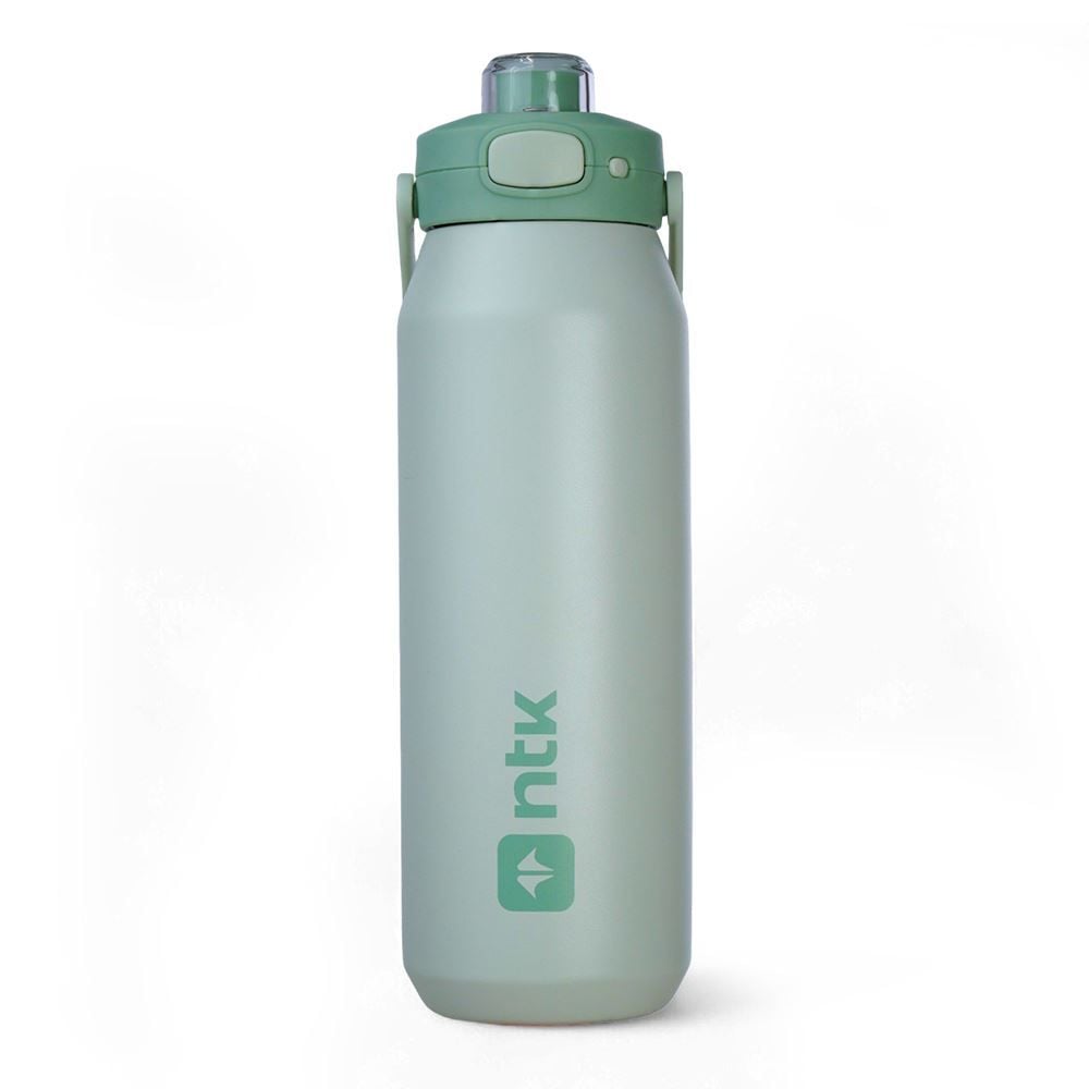 Garrafa Squeeze Térmica Isomax Color 1 Litro Nautika - Verde Mar Médio