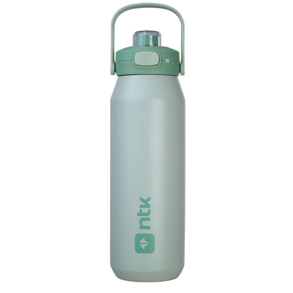 Garrafa Squeeze Térmica Isomax Color 1 Litro Nautika - Verde Mar Médio