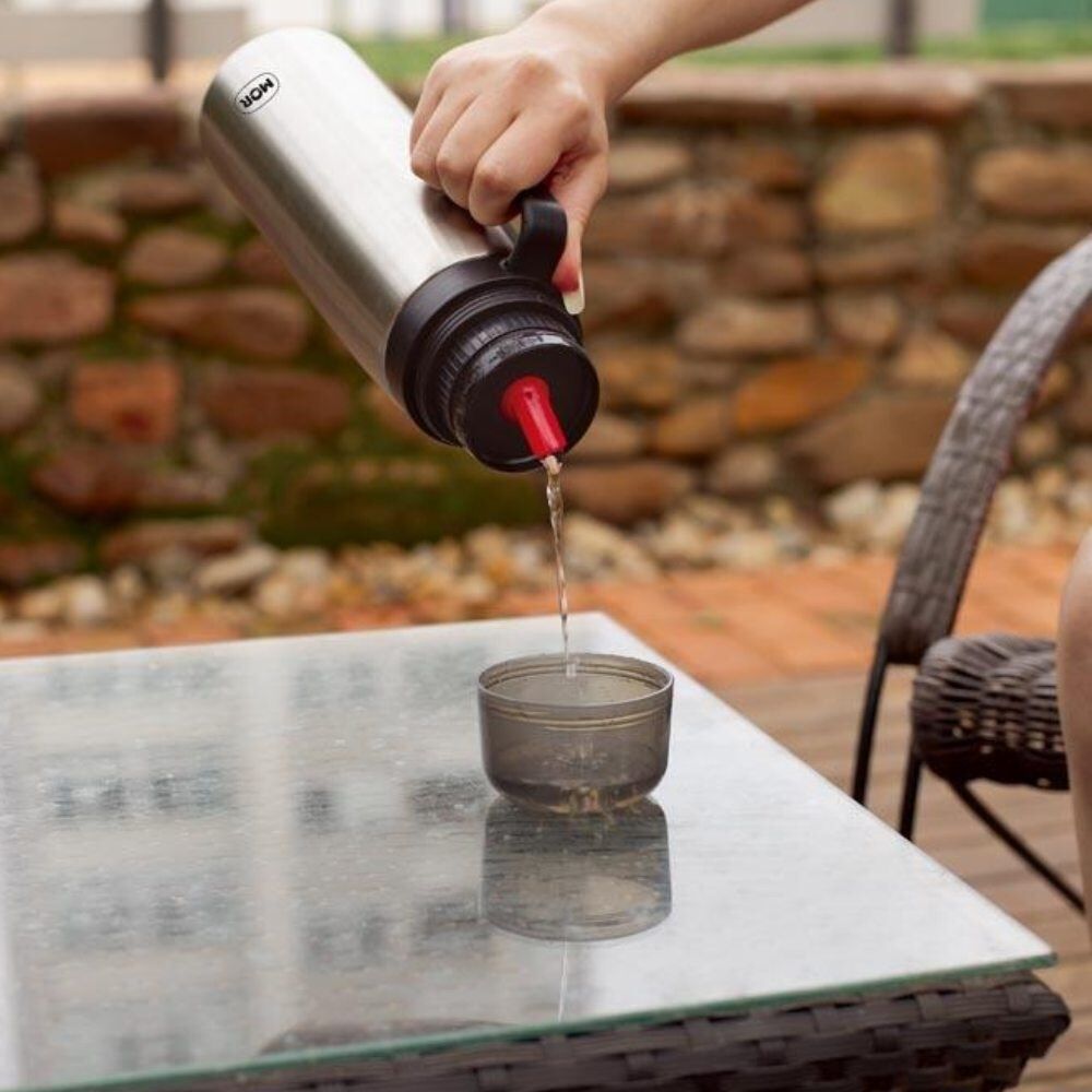 Garrafa Térmica Fit Inox com Alça 1 Litro Mor