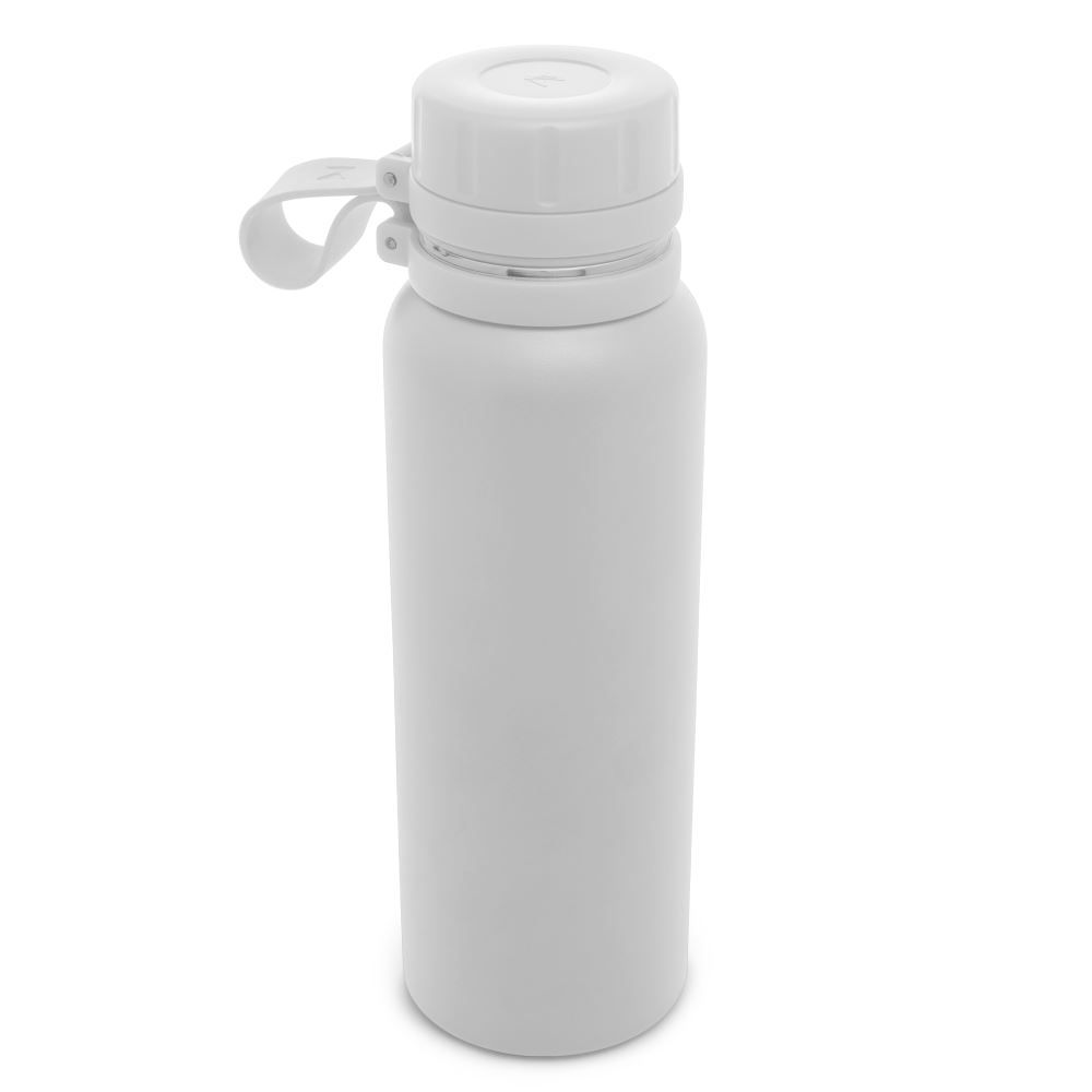 Garrafa Térmica Inox Explorer Lyor 650Ml - BRANCO