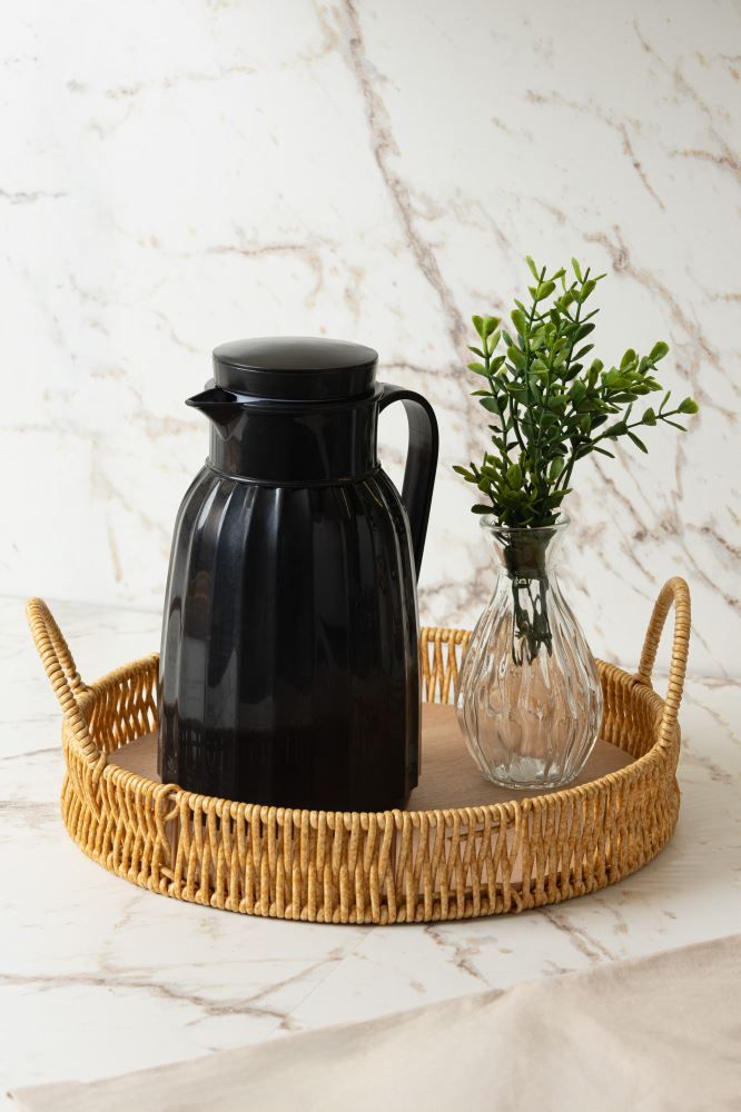 Garrafa Térmica Queen 400Ml Lyor - PRETO