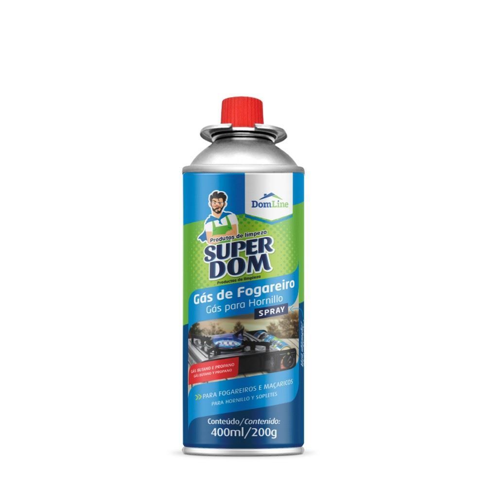 Gás para Maçarico e Fogareiro Domline 400Ml - 021.0181