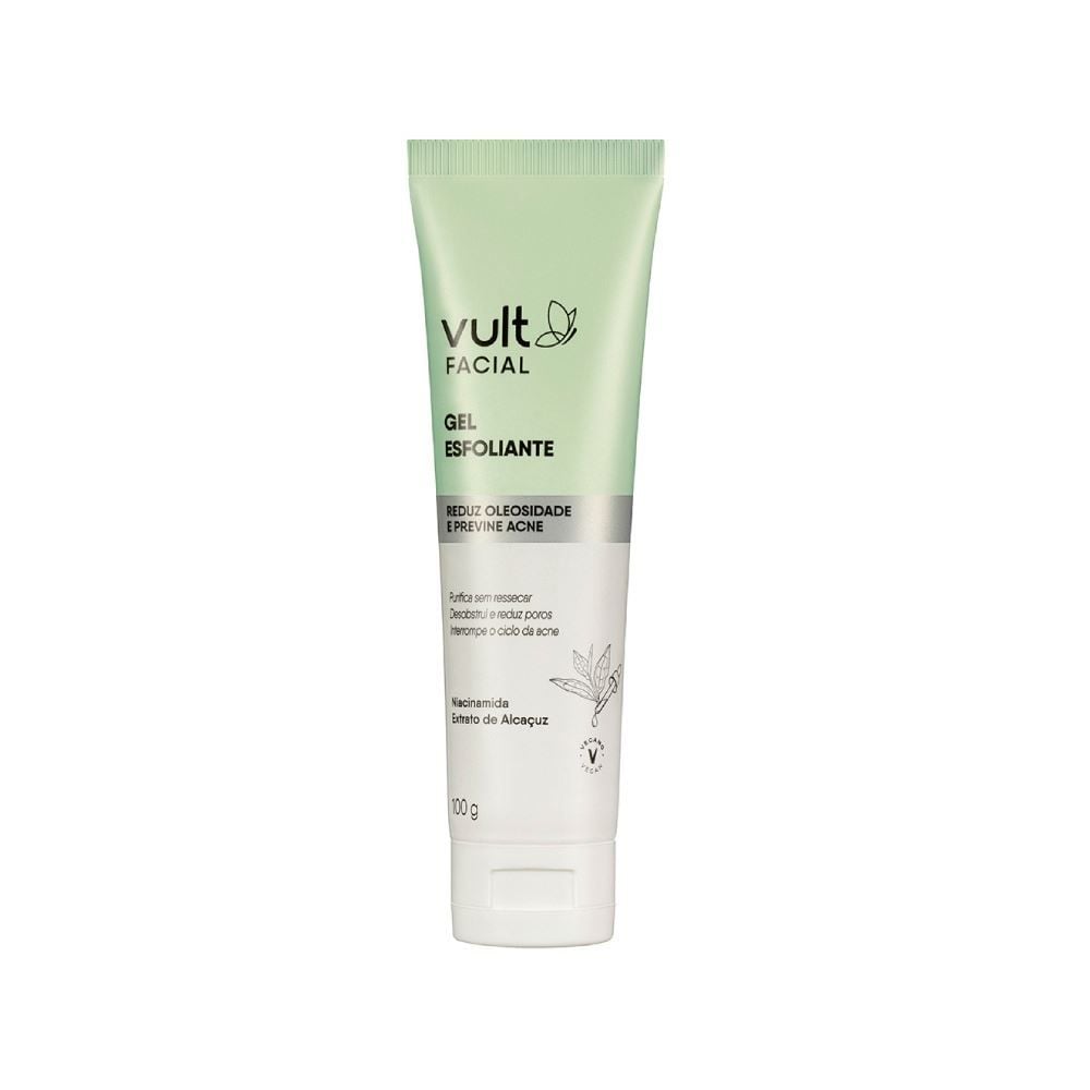 Gel Esfoliante Facial Vult 100G - Gel Esfoliante