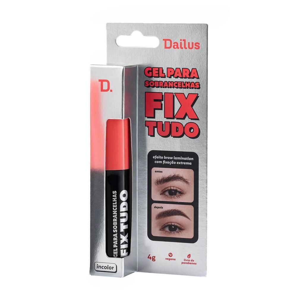 Gel para Sobrancelhas Dailus Fix Tudo 4 ml