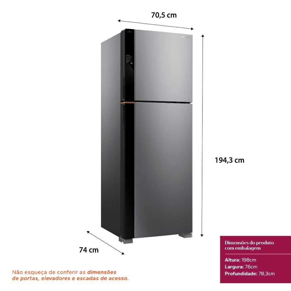 Refrigerador Geladeira Inteligente Brastemp Frost Free Duplex 512 Litros