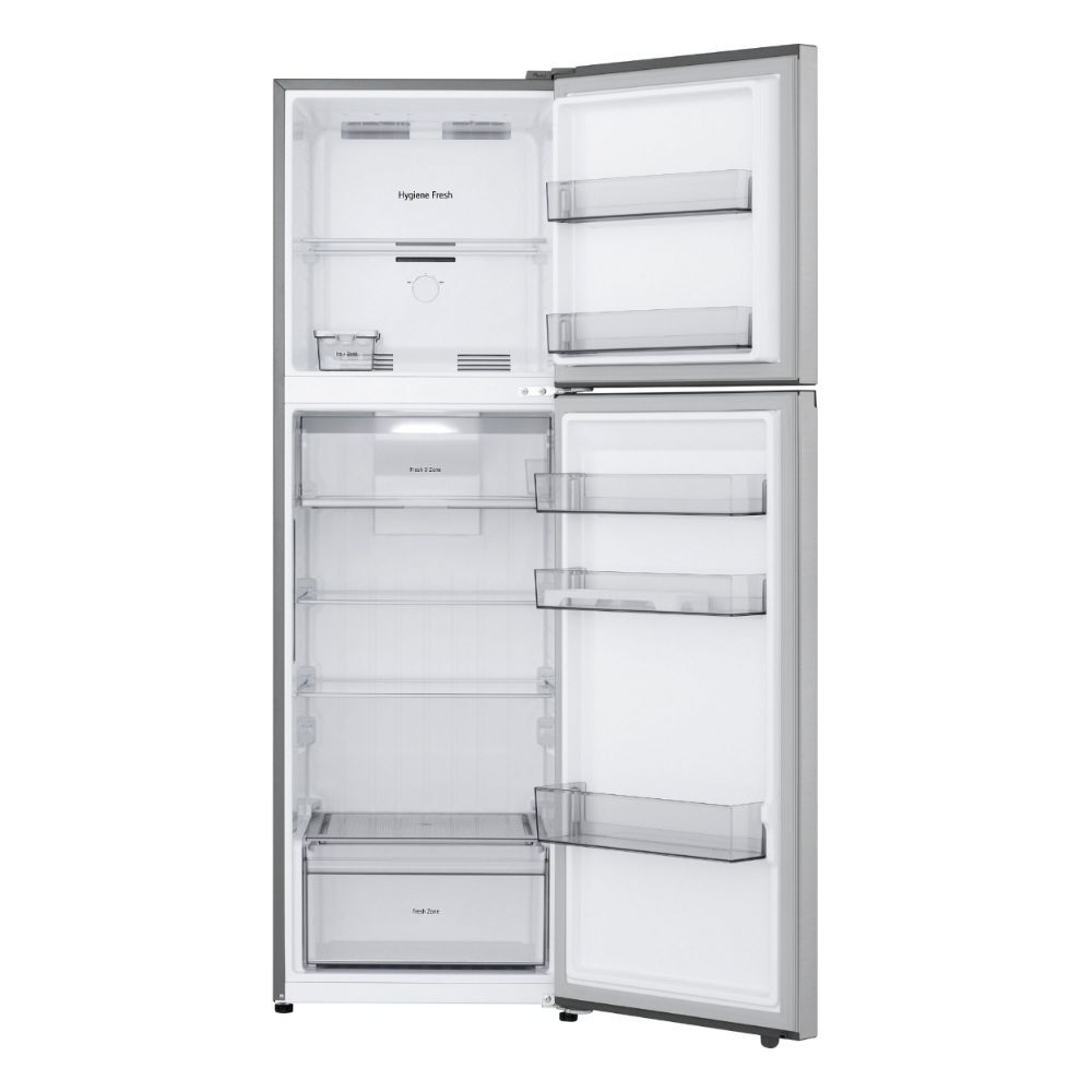 Geladeira Lg Inverter 418L Duplex Door Cooling Bivolt Inox Gb-B412pfsf