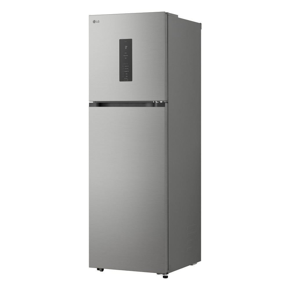 Refrigerador Geladeira Lg Inverter 418 Litros Duplex Door Cooling Bivolt Inox Gb-B412pfsf
