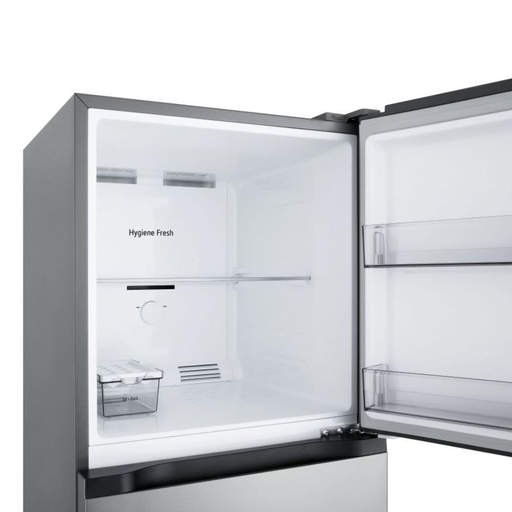 Refrigerador Geladeira Lg Inverter 418 Litros Duplex Door Cooling Bivolt Inox Gb-B412pfsf