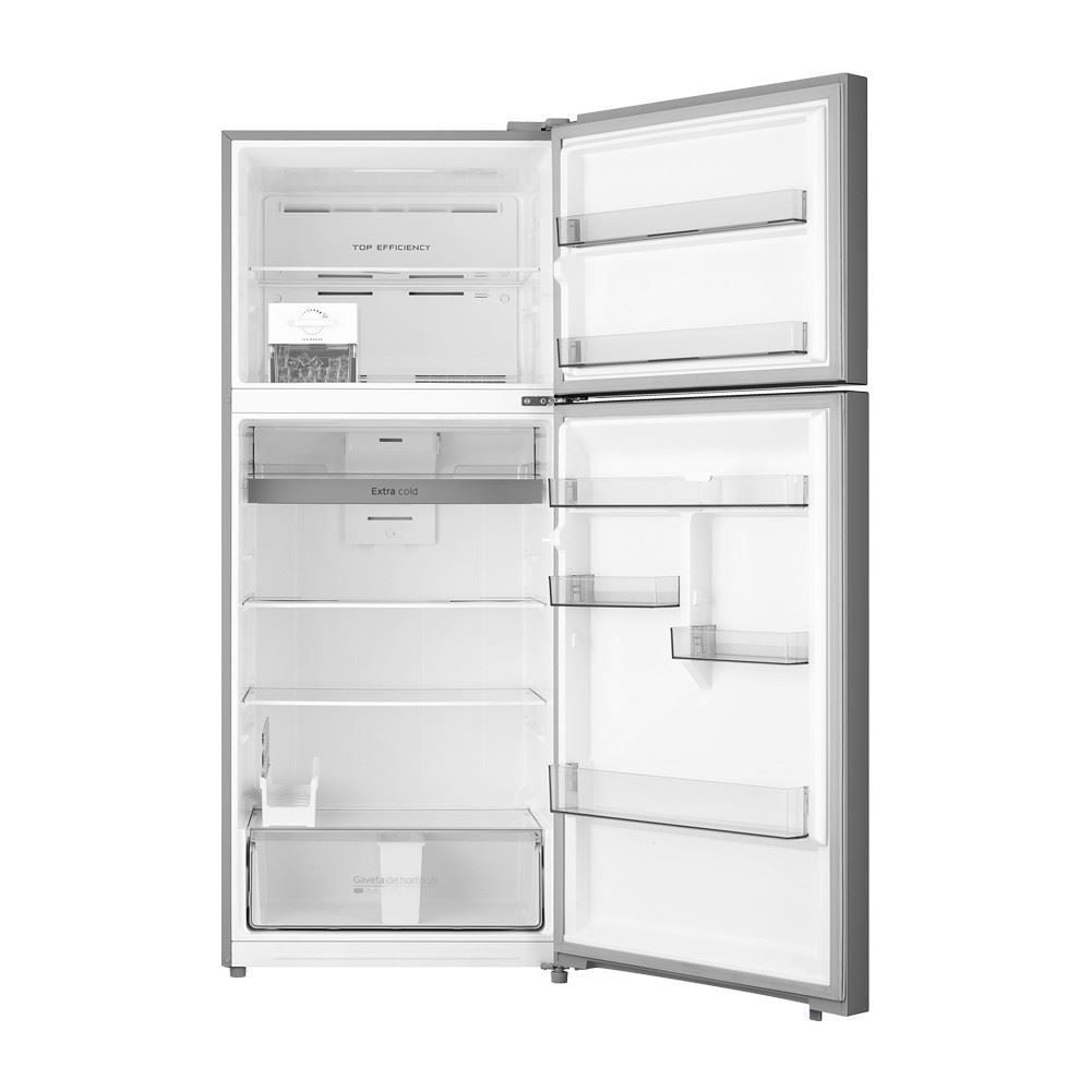 Refrigerador Geladeira Midea Frost Free Duplex 473 Litros Inverter Inox - Bivolt