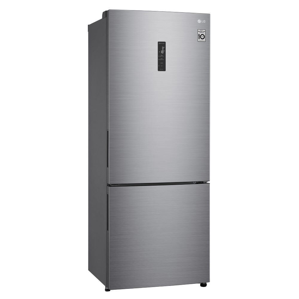 Refrigerador Geladeira Smart LG Frost Free 462 Litros Inverse Inox GC-B569NLL