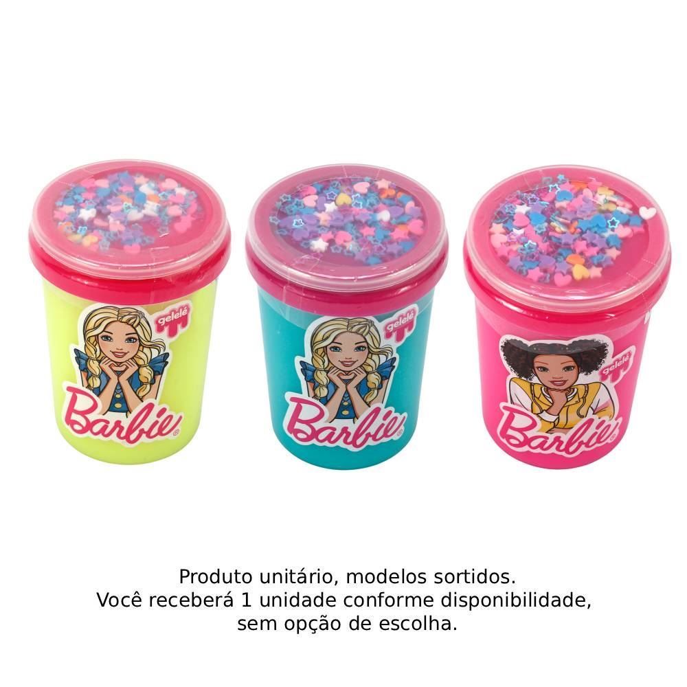 Gelelé Slime 180G Barbie Doce Brinquedo - Sortido