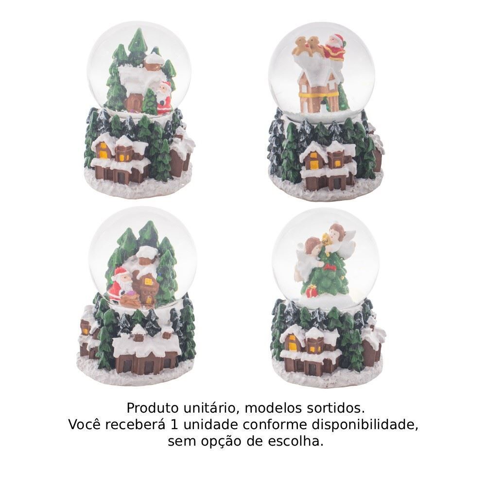 Globo Natalino 4,5 cm Base Casa Havan Casa - Sortido