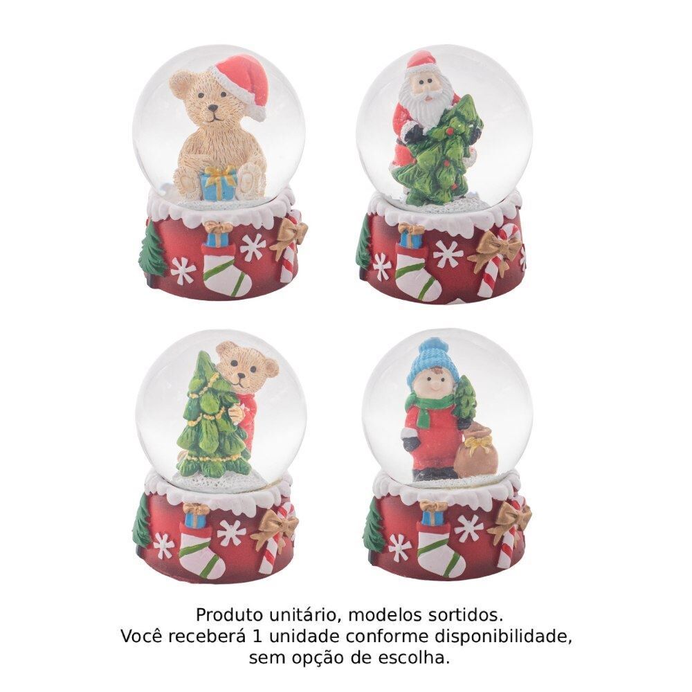 Globo Natalino 4,5 cm Base Doce Havan Casa - Sortido
