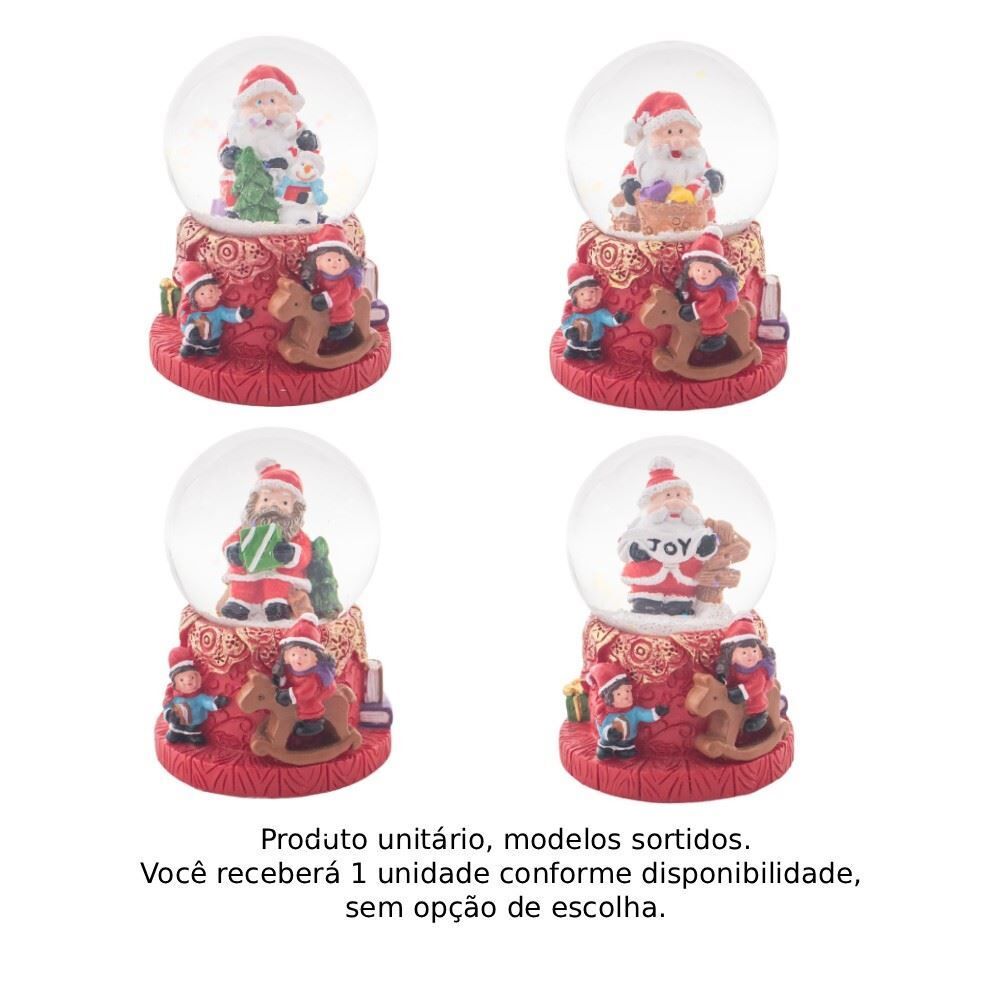 Globo Natalino 4,5 cm Base Rena Havan Casa - Sortido