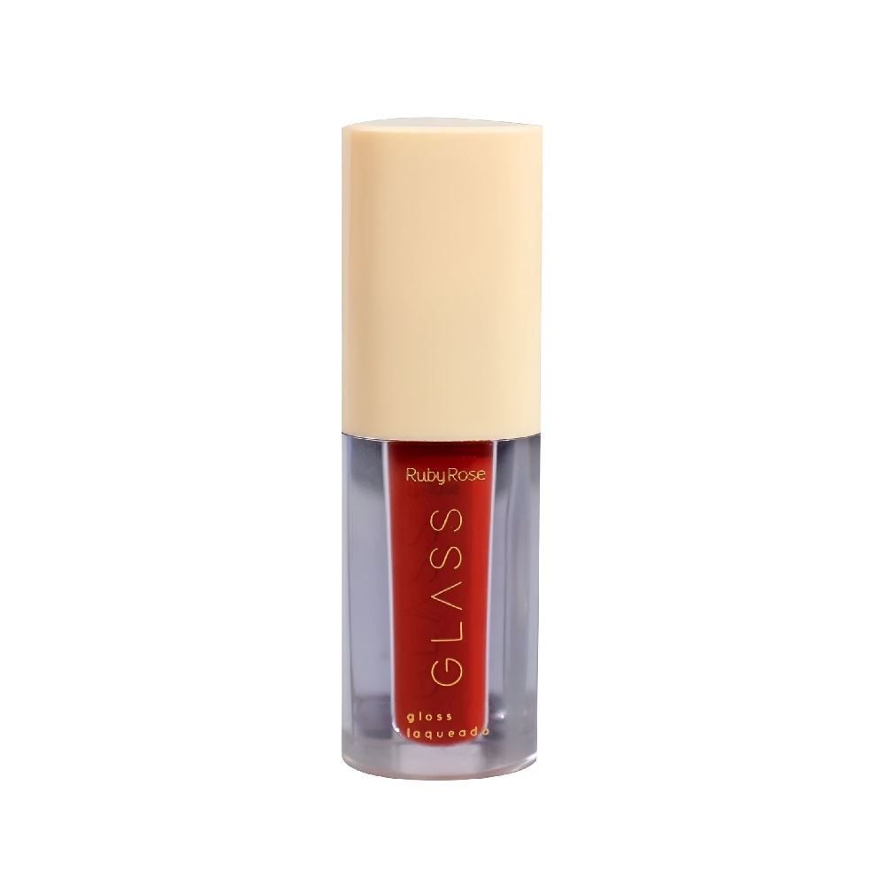 Gloss Labial Laqueado Glass Ruby Rose - 3ml