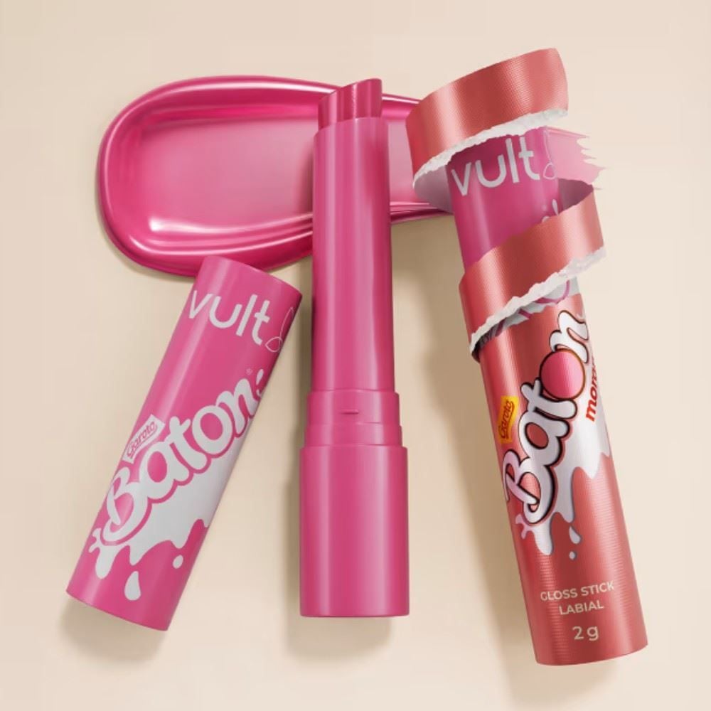 Gloss Stick Vult & Baton 2G - Rosa