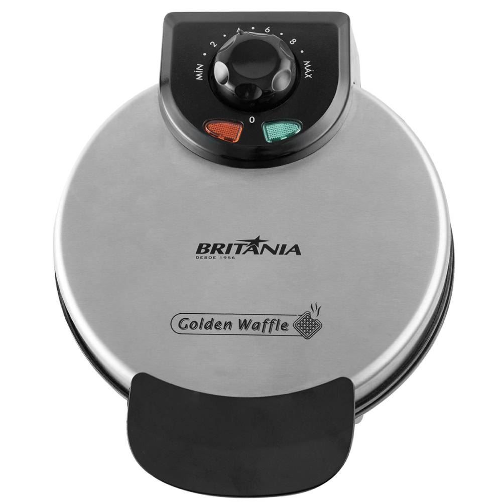 Golden Waffle Britânia Acabamento em Inox 850W