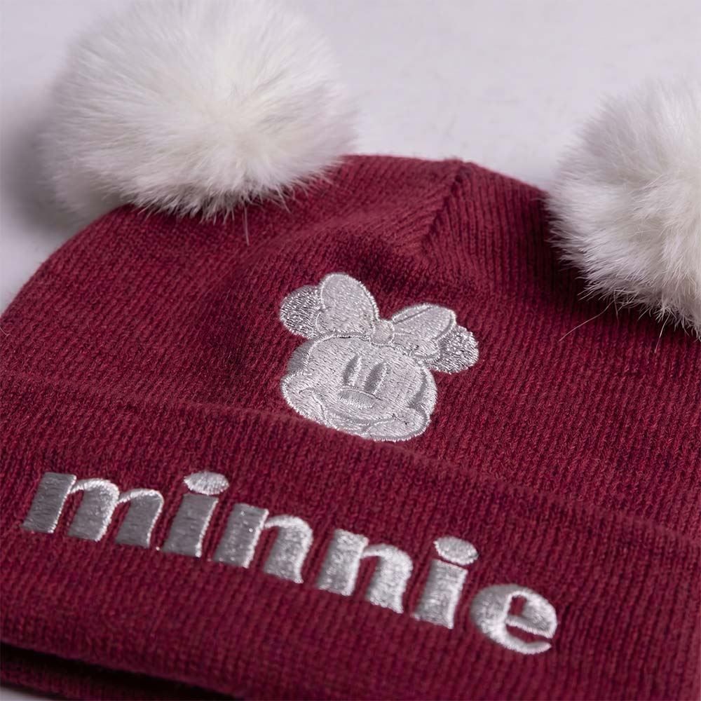 Gorro Infantil Menina Bordado em Tricot Disney - MINNIE MOUSE U