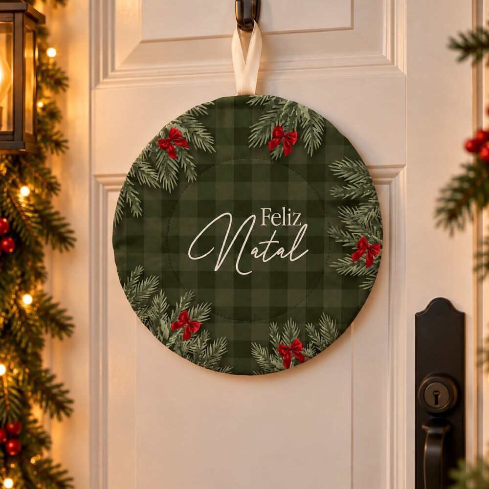 Guirlanda Decorativa de Natal Havan Casa - Verde
