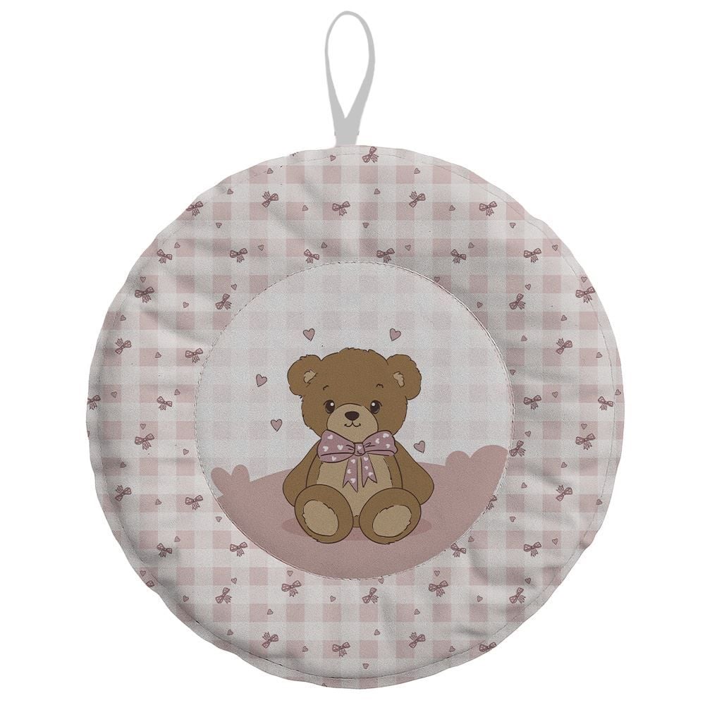 Guirlanda Decorativa Havan Baby - URSO ROSA