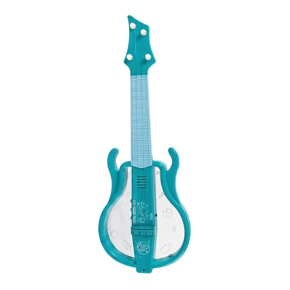 Guitarra Musical Rock Hero Azul Havan Toys