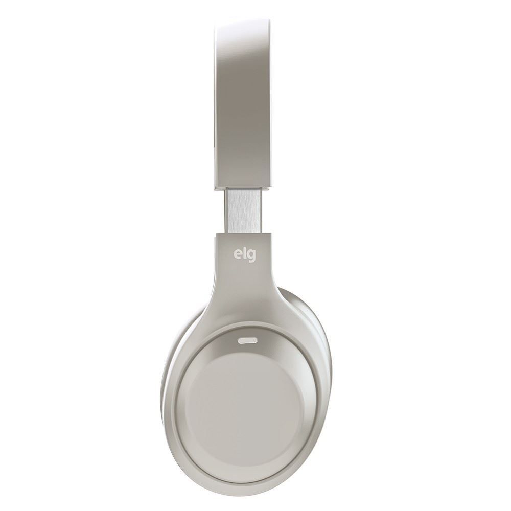 Fone de Ouvido Bluetooth Elg Aura com Microfone Cinza