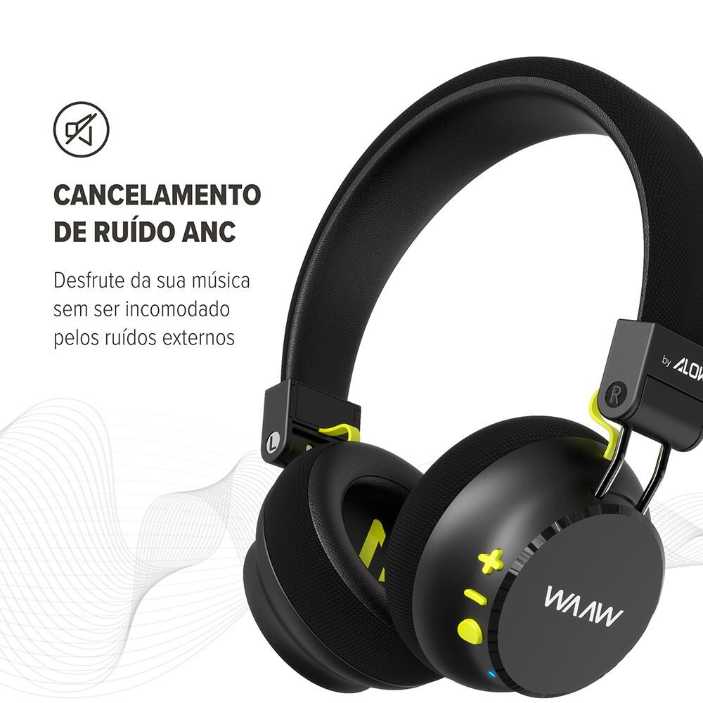 Headphone Waaw Essence 300 Fone Bluetooth