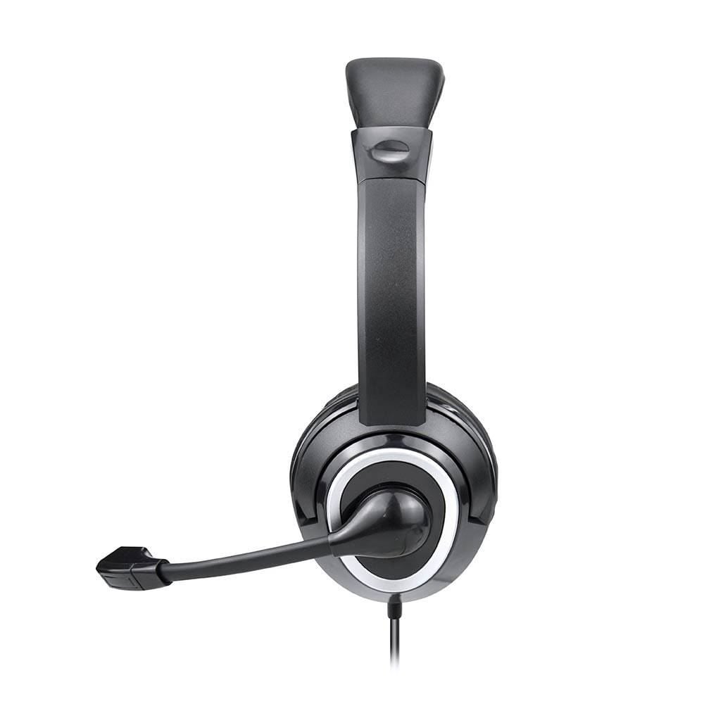 Headset Com Fio Multi P3 Usb Driver 40Mm 100Mw Potência.