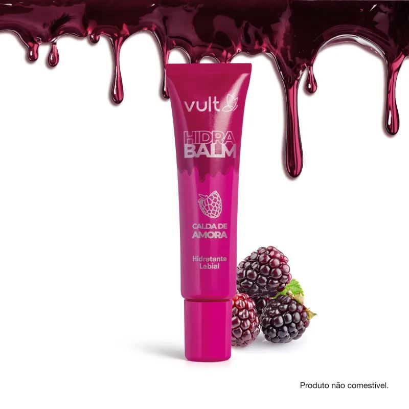 Hidrante Labial Calda de Amora Vult 12Ml