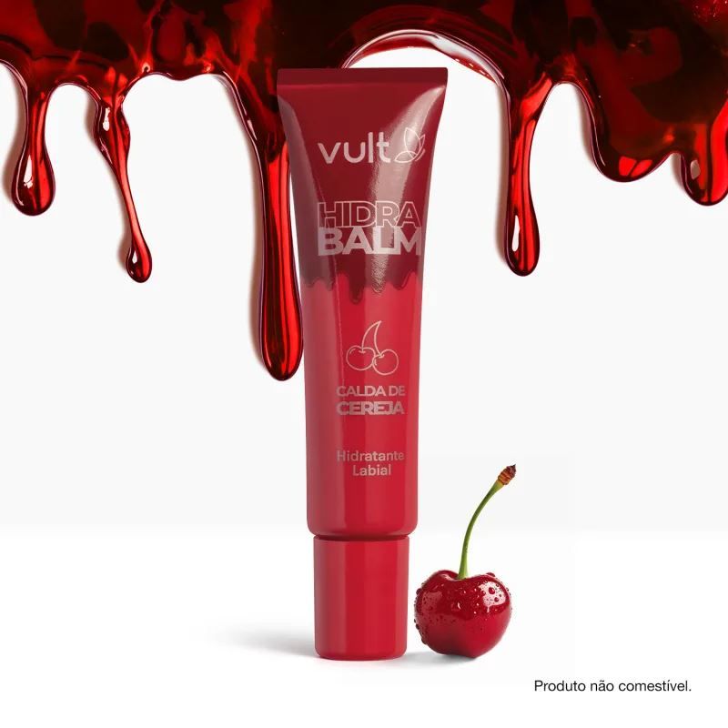 Hidrante Labial Calda de Cereja Vult 12Ml