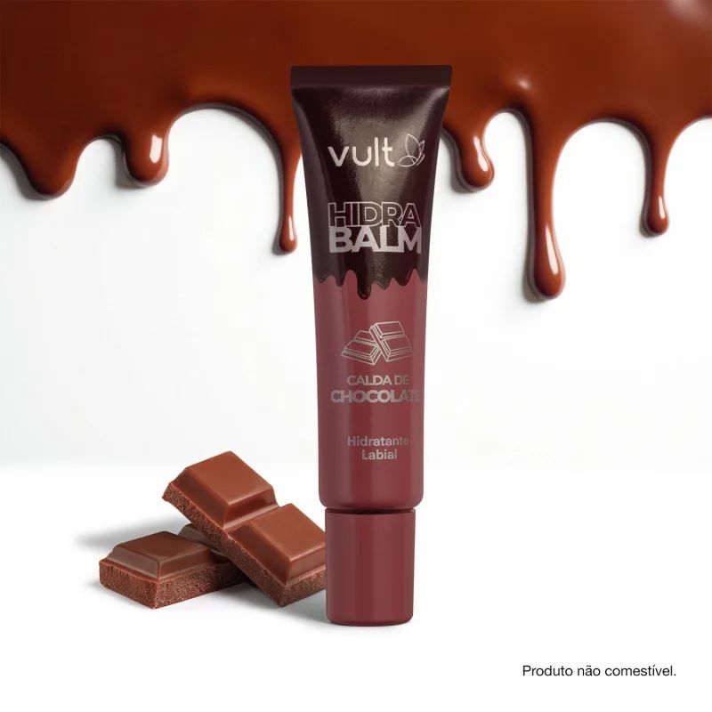 Hidratante Labial Calda de Chocolate Vult 12Ml